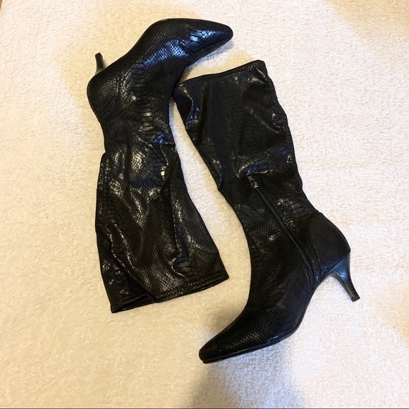 NIB east 5th Naomi Pointed Toe Knee High Boots - Picture 5 of 8